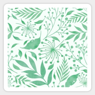 green foliage Sticker